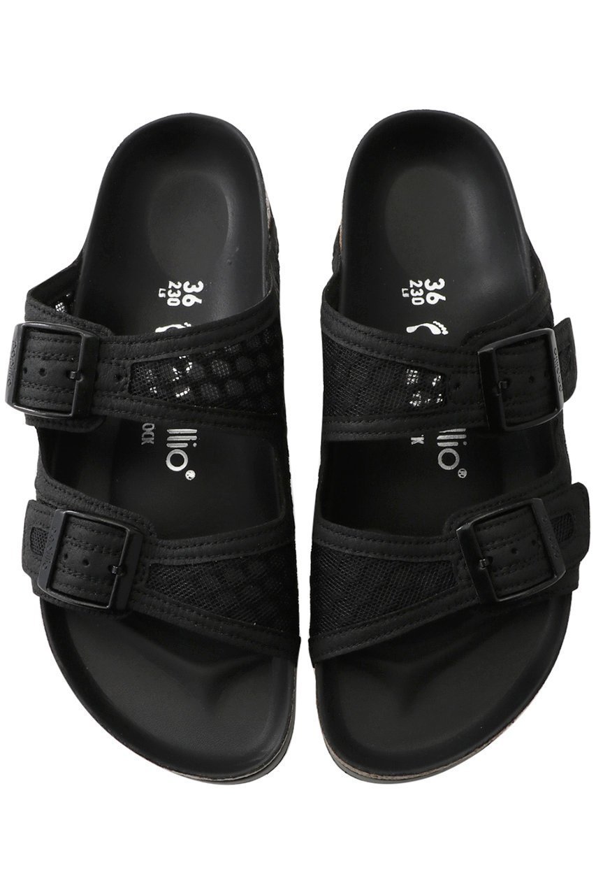 【エリオポール/heliopole】の【BIRKENSTOCK】PP ARIZONA PLATFORMサンダル インテリア・キッズ・メンズ・レディースファッション・服の通販 founy(ファニー) 　ファッション　Fashion　レディースファッション　Fashion for Women　サンダル　Sandals, Summer Shoes　フォルム　Silhouette, Form　フラット　Flat, Flat Shoes　メッシュ　Mesh, Net Fabric　人気　Popular, Best Seller　ブラック|ID: prp329100004016642 ipo3291000000032886253