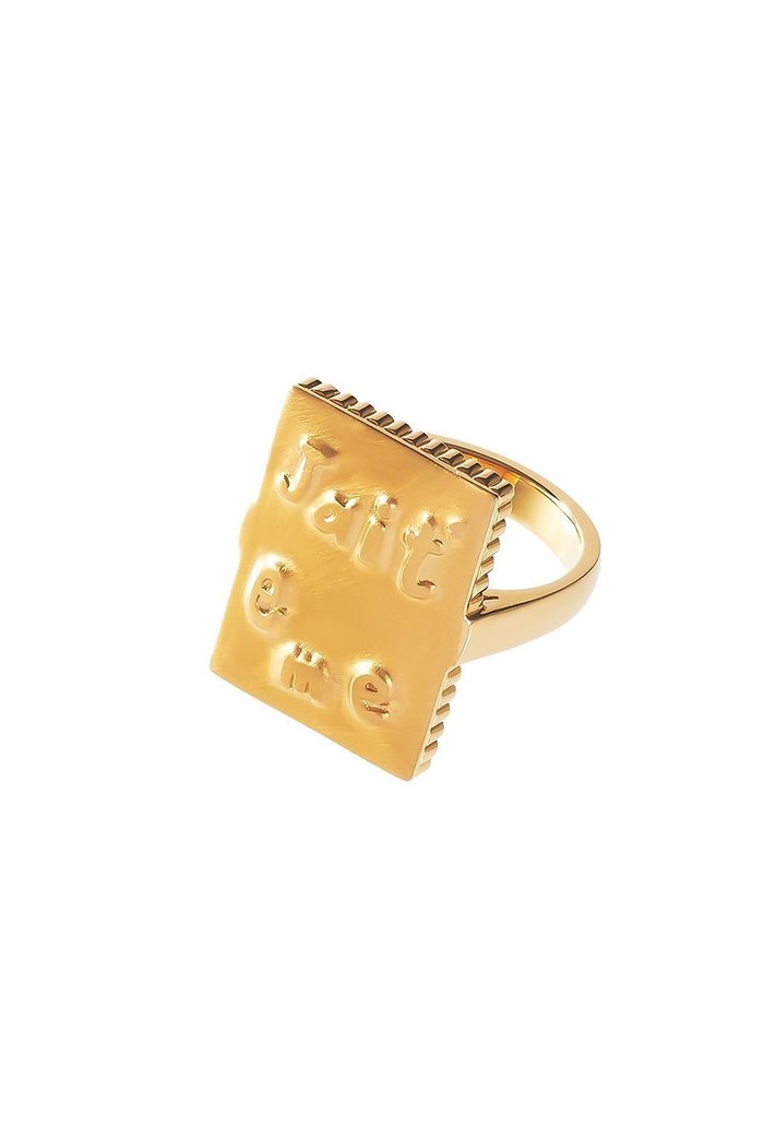 【プラウ/PLOW】のLettering Square リング インテリア・キッズ・メンズ・レディースファッション・服の通販 founy(ファニー) https://founy.com/ ファッション Fashion レディースファッション Fashion for Women ジュエリー Jewelry プレート Plate, Dish |ID: prp329100004017696 ipo3291000000035763130