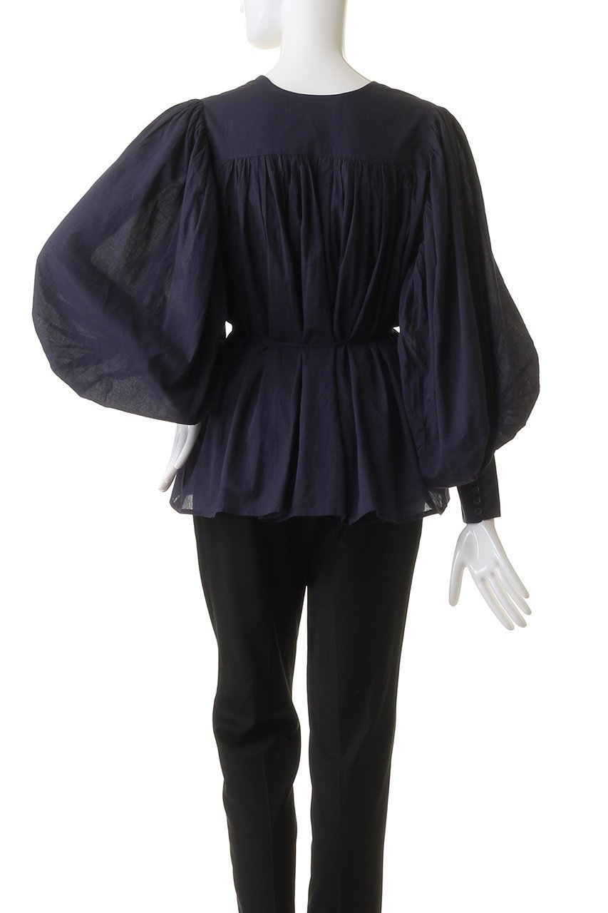 【マルティニーク/martinique】の【MARIHA】春の訪れのブラウス 人気、トレンドファッション・服の通販 founy(ファニー) 　ファッション　Fashion　レディースファッション　Fashion for Women　トップス・カットソー　Cut & Sew Tops　シャツ・ブラウス・オフィスカジュアル　Elegant Blouses & Button-Ups　エアリー　Airy Texture　エレガント 上品　Elegant　カフス　Cuff Design　クラシカル　Classical, Vintage-Inspired　スリーブ　Sleeve, Long Sleeve / Short Sleeve　リボン　Ribbon, Bow　ロング　Long, Long-Length　春　Spring　羽織　Haori, Light Jacket　other-4|ID: prp329100004017713 ipo3291000000035823449