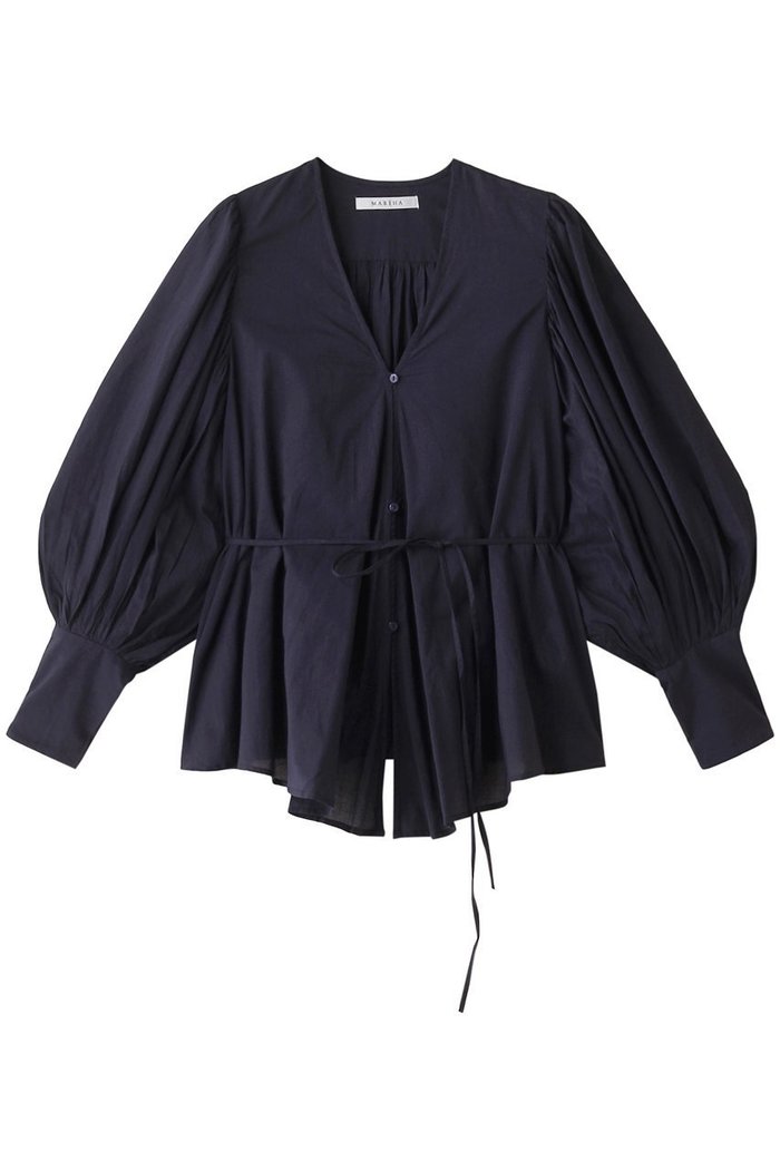 【マルティニーク/martinique】の【MARIHA】春の訪れのブラウス インテリア・キッズ・メンズ・レディースファッション・服の通販 founy(ファニー) https://founy.com/ ファッション Fashion レディースファッション Fashion for Women トップス・カットソー Cut & Sew Tops シャツ・ブラウス・オフィスカジュアル Elegant Blouses & Button-Ups エアリー Airy Texture エレガント 上品 Elegant カフス Cuff Design クラシカル Classical, Vintage-Inspired スリーブ Sleeve, Long Sleeve / Short Sleeve リボン Ribbon, Bow ロング Long, Long-Length 春 Spring 羽織 Haori, Light Jacket |ID: prp329100004017713 ipo3291000000036400923