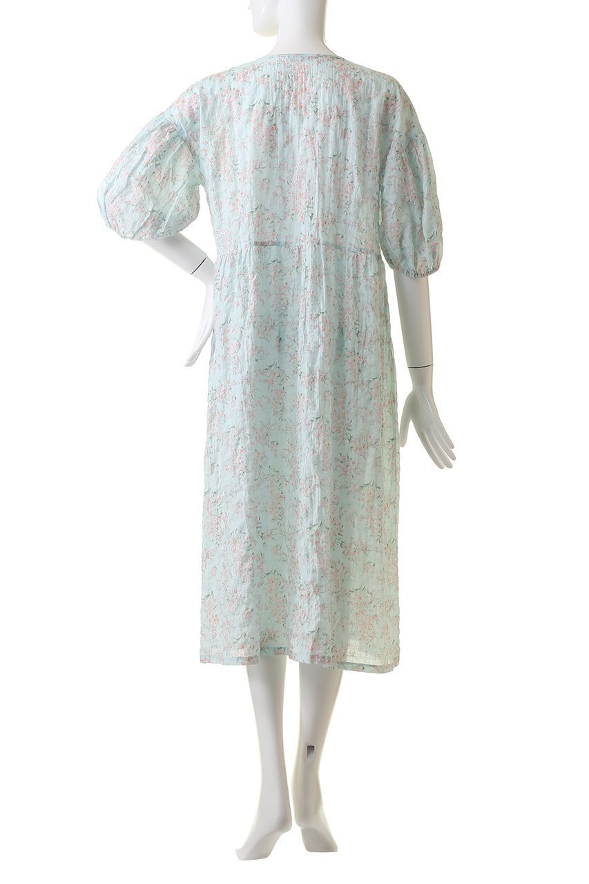 【キッドブルー/KID BLUE】のシャーリングサマーガーデンナイティ 人気、トレンドファッション・服の通販 founy(ファニー) 　ファッション　Fashion　レディースファッション　Fashion for Women　ガーデン　Garden, Gardening　サマー　Summer, Summer Style　シャーリング　Shirring, Ruched　パジャマ　Pajamas, Sleepwear　フォルム　Silhouette, Form　リラックス　Relax, Relaxed Fit　other-4|ID: prp329100004017726 ipo3291000000032834937