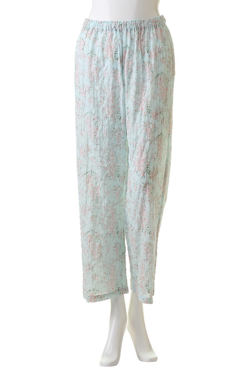 【キッドブルー/KID BLUE】のシャーリングサマーガーデンパジャマ 人気、トレンドファッション・服の通販 founy(ファニー) 　ファッション　Fashion　レディースファッション　Fashion for Women　ガーデン　Garden, Gardening　サマー　Summer, Summer Style　シャーリング　Shirring, Ruched　パジャマ　Pajamas, Sleepwear　フォルム　Silhouette, Form　リラックス　Relax, Relaxed Fit　other-6|ID: prp329100004017727 ipo3291000000032834946