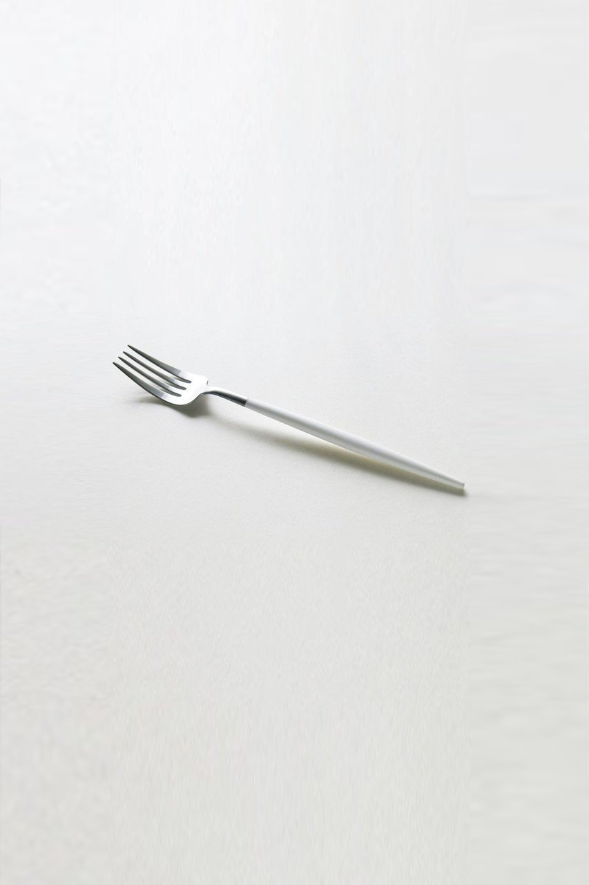 【センプレ/SEMPRE / GOODS】の【Cutipol】GOAディナーフォーク インテリア・キッズ・メンズ・レディースファッション・服の通販 founy(ファニー) 　エレガント 上品　Elegant　テーブル　Table, Dining Table　バランス　Balance, Style Balance　シルバー×ホワイト|ID: prp329100004018779 ipo3291000000026648367