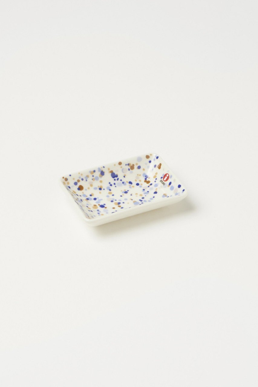 【イッタラ/iittala / GOODS】のヘレ A7プレート7x10cm インテリア・キッズ・メンズ・レディースファッション・服の通販 founy(ファニー) 　カラフル　Colorful Design　皿　Plate, Dish　テーブル　Table, Dining Table　ドット　Polka Dot, Dot Pattern　人気　Popular, Best Seller　パターン　Pattern, Design Print　プレート　Plate, Dish　ランダム　Random, Irregular　夏　Summer　ホーム・キャンプ・アウトドア・お取り寄せ　Home Living / Home & Lifestyle / Camping Gear / Outdoor Camping　キッチン・ダイニング　Kitchen & Dining Essentials. Stylish & Functional Tableware　キッチン家電・キッチン用品　Kitchen Appliances & Tools　ブルーブラウン|ID: prp329100004018868 ipo3291000000035446893
