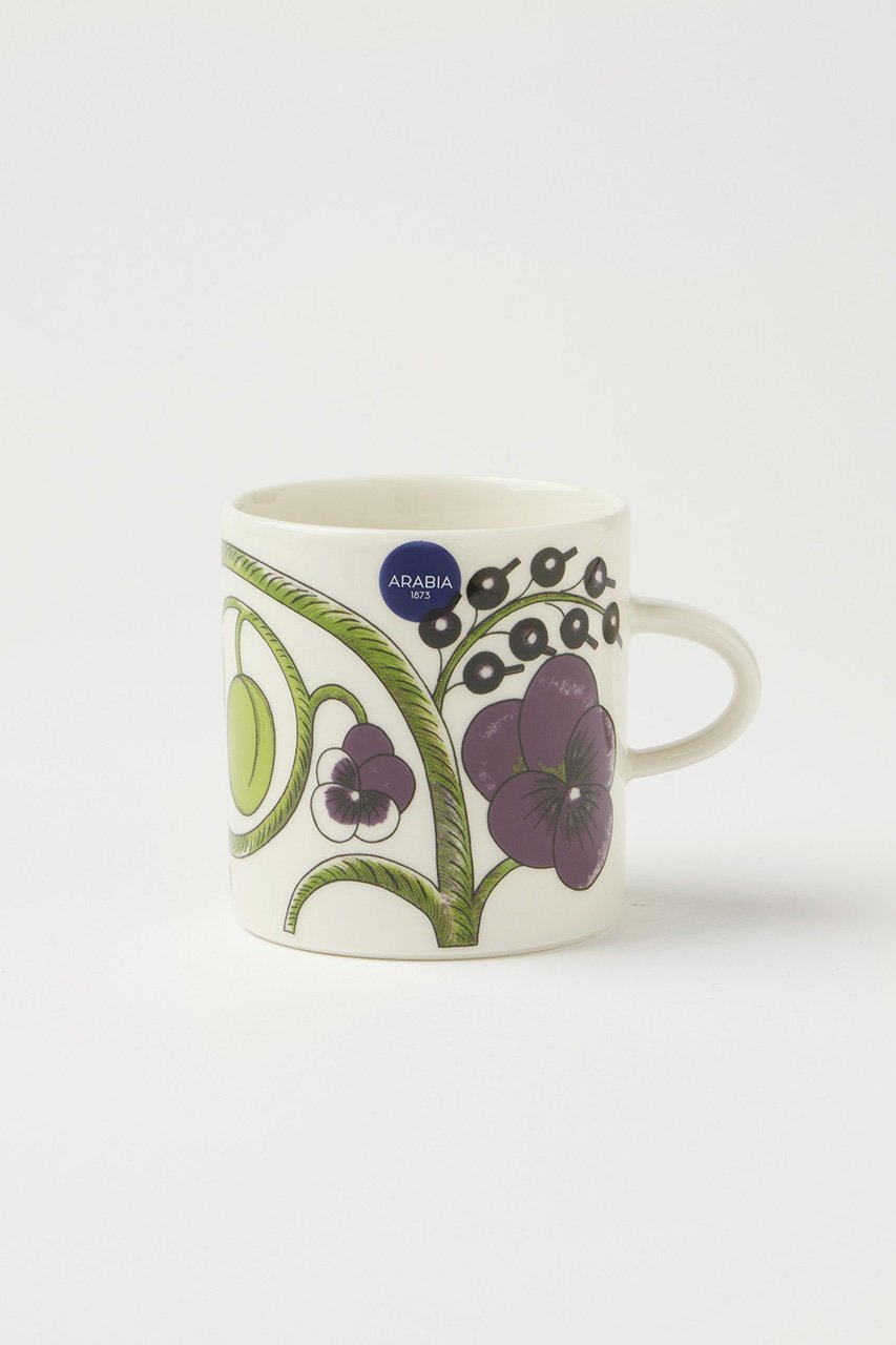 【アラビア/ARABIA / GOODS】のパラティッシ マグ 0.24L インテリア・キッズ・メンズ・レディースファッション・服の通販 founy(ファニー) 　クラシック　Classic, Timeless Style　グラス　Glass, Eyewear　チェック　Check, Plaid, Tartan　テーブル　Table, Dining Table　人気　Popular, Best Seller　モチーフ　Motif, Design Theme　パープル|ID: prp329100004018955 ipo3291000000036175035