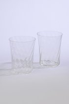 【スティルレーベン/STILLEBEN / GOODS】のConcave Swirl グラス 2個セット 人気、トレンドファッション・服の通販 founy(ファニー) エレガント 上品 Elegant ガラス Glass, Glassware クリスタル Crystal, Swarovski グラス Glass, Eyewear グラフィック Graphic, Graphic Design コレクション Collection, Seasonal Line ストライプ Stripe, Striped Pattern テーブル Table, Dining Table 人気 Popular, Best Seller ハンド Hand, Handmade 卒業式 Graduation Ceremony thumbnail イエロー|ID: prp329100004019242 ipo3291000000035447479