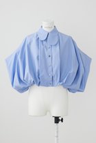 【エンフォルド/ENFOLD】のナチュラルタイプライター バルーンクロップドSH/シャツ 人気、トレンドファッション・服の通販 founy(ファニー) ファッション Fashion レディースファッション Fashion for Women トップス・カットソー Cut & Sew Tops シャツ・ブラウス・オフィスカジュアル Elegant Blouses & Button-Ups おすすめ Recommended / Our Picks クロップド Cropped, Short Length ショート Short, Short Length スリーブ Sleeve, Long Sleeve / Short Sleeve タイプライター Typewriter Fabric, Crisp Cotton バルーン Balloon, Balloon Silhouette フロント Front, Front Design 羽織 Haori, Light Jacket thumbnail ライトブルー|ID: prp329100004019262 ipo3291000000036724937