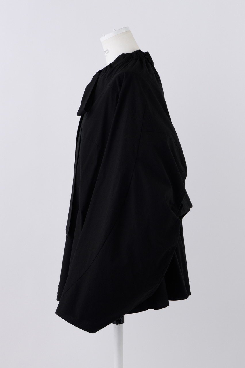 【エンフォルド/ENFOLD】のタイプライター ギャザーフレアブルゾン 人気、トレンドファッション・服の通販 founy(ファニー) 　ファッション　Fashion　レディースファッション　Fashion for Women　アウター　Coat / Outerwear Collection　レディースジャケット・軽アウター　Jackets　ブルゾンジャケット・スポーティアウター　Blouson Jackets　コンパクト　Compact, Small Size　サマー　Summer, Summer Style　ジャケット　Jacket, Outerwear　センター　Center, Center Line　タイプライター　Typewriter Fabric, Crisp Cotton　フロント　Front, Front Design　ブルゾン　Blouson, Bomber Jacket　エレガント 上品　Elegant　夏　Summer　other-2|ID: prp329100004019266 ipo3291000000032955628