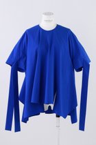 【エンフォルド/ENFOLD】のCO Washタイプライター スリットランダムヘムP.O/プルオーバー ブルー|ID: prp329100004019267 ipo3291000000036401010