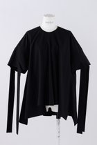 【エンフォルド/ENFOLD】のCO Washタイプライター スリットランダムヘムP.O/プルオーバー 人気、トレンドファッション・服の通販 founy(ファニー) ファッション Fashion レディースファッション Fashion for Women トップス・カットソー Cut & Sew Tops シャツ・ブラウス・オフィスカジュアル Elegant Blouses & Button-Ups カジュアルプルオーバー・ニットトップス Pullovers & Knit Tops / Casual Pullovers カッティング Cutting Detail ショート Short, Short Length スリット Slit, Slit Detail スリーブ Sleeve, Long Sleeve / Short Sleeve センター Center, Center Line タイプライター Typewriter Fabric, Crisp Cotton ドレープ Drape, Draping Fabric パターン Pattern, Design Print フロント Front, Front Design ランダム Random, Irregular リラックス Relax, Relaxed Fit 夏 Summer thumbnail ブラック|ID: prp329100004019267 ipo3291000000036724943