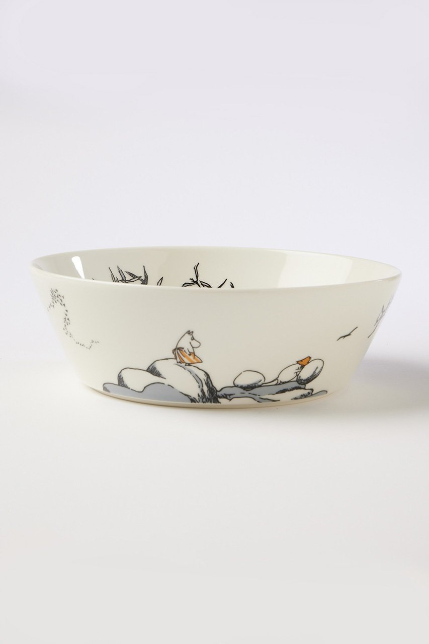 【ムーミン バイ アラビア/MOOMIN by ARABIA / GOODS】のムーミン トゥルートゥーイッツオリジン サービングボウル - 人気、トレンドファッション・服の通販 founy(ファニー) 　イラスト　Illustration　キャラクター　Character, Licensed Characters　ギフト プレゼント　Gift / Present　テーブル　Table, Dining Table　ホーム・キャンプ・アウトドア・お取り寄せ　Home Living / Home & Lifestyle / Camping Gear / Outdoor Camping　キッチン・ダイニング　Kitchen & Dining Essentials. Stylish & Functional Tableware　キッチン家電・キッチン用品　Kitchen Appliances & Tools　other-2|ID: prp329100004019283 ipo3291000000035447532