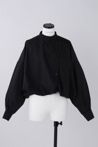 【ナゴンスタンス/nagonstans】のソフトフライス off Shoulder SH P.O/プルオーバーシャツ Black|ID: prp329100004019294 ipo3291000000036221413