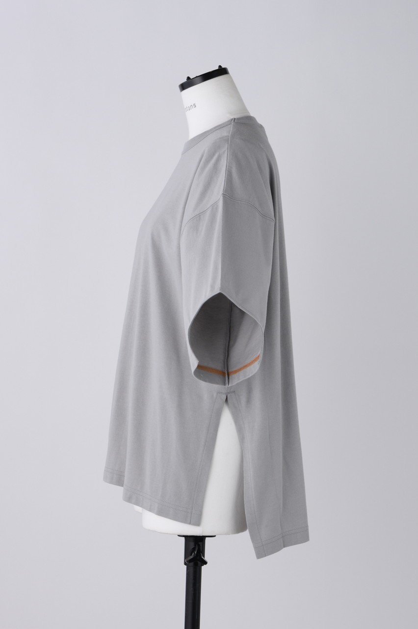 【ナゴンスタンス/nagonstans】のソフト天竺 Sleeve design Tシャツ 人気、トレンドファッション・服の通販 founy(ファニー) ファッション Fashion レディースファッション Fashion for Women トップス・カットソー Cut & Sew Tops シャツ・ブラウス・オフィスカジュアル Elegant Blouses & Button-Ups ロングTシャツ・Tシャツ Longline T-Shirts & Tees カットソー・ベーシックTシャツ Cut-and-Sewn Tops / Stretch Tees & Basics ショート Short, Short Length シンプル Simple, Minimal スリット Slit, Slit Detail スリーブ Sleeve, Long Sleeve / Short Sleeve ベーシック Basic, Essential other-2|ID: prp329100004019296 ipo3291000000032924007