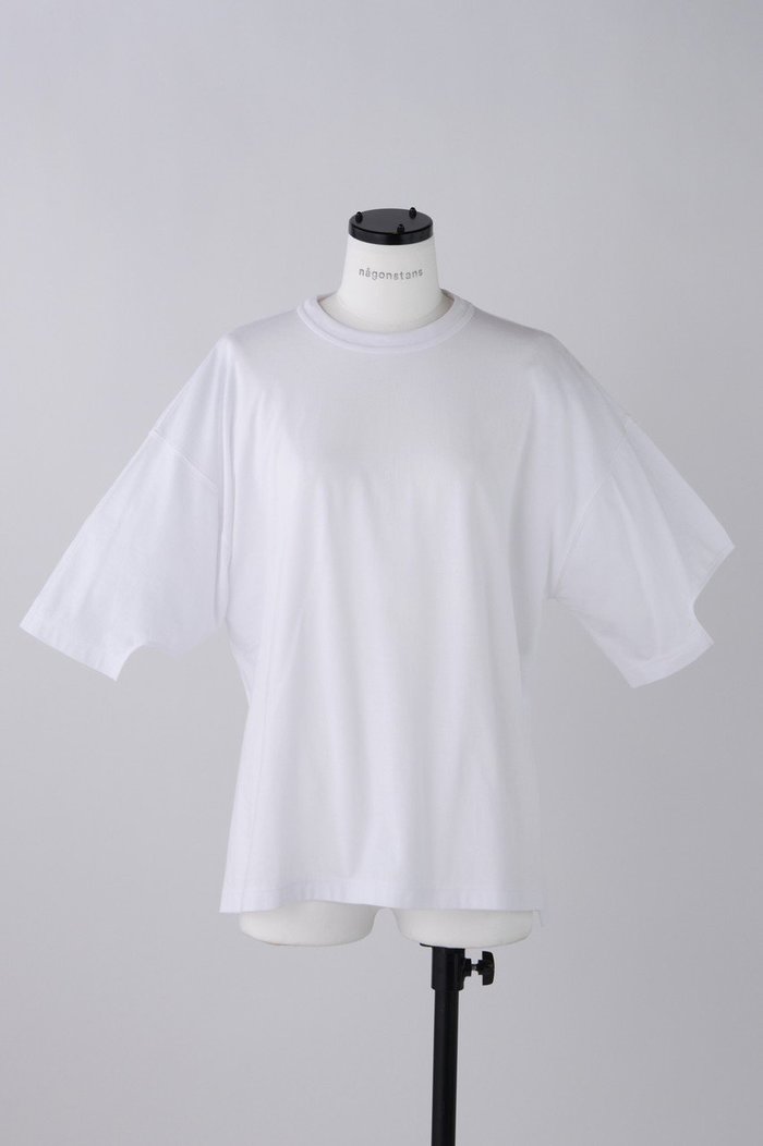 【ナゴンスタンス/nagonstans】のソフト天竺 Sleeve design Tシャツ インテリア・キッズ・メンズ・レディースファッション・服の通販 founy(ファウニー) https://founy.com/ ファッション Fashion レディースファッション Fashion for Women トップス・カットソー Cut & Sew Tops シャツ・ブラウス・オフィスカジュアル Elegant Blouses & Button-Ups ロングTシャツ・Tシャツ Longline T-Shirts & Tees カットソー・ベーシックTシャツ Cut-and-Sewn Tops / Stretch Tees & Basics ショート Short, Short Length シンプル Simple, Minimal スリット Slit, Slit Detail スリーブ Sleeve, Long Sleeve / Short Sleeve ベーシック Basic, Essential |ID: prp329100004019296 ipo3291000000037005408