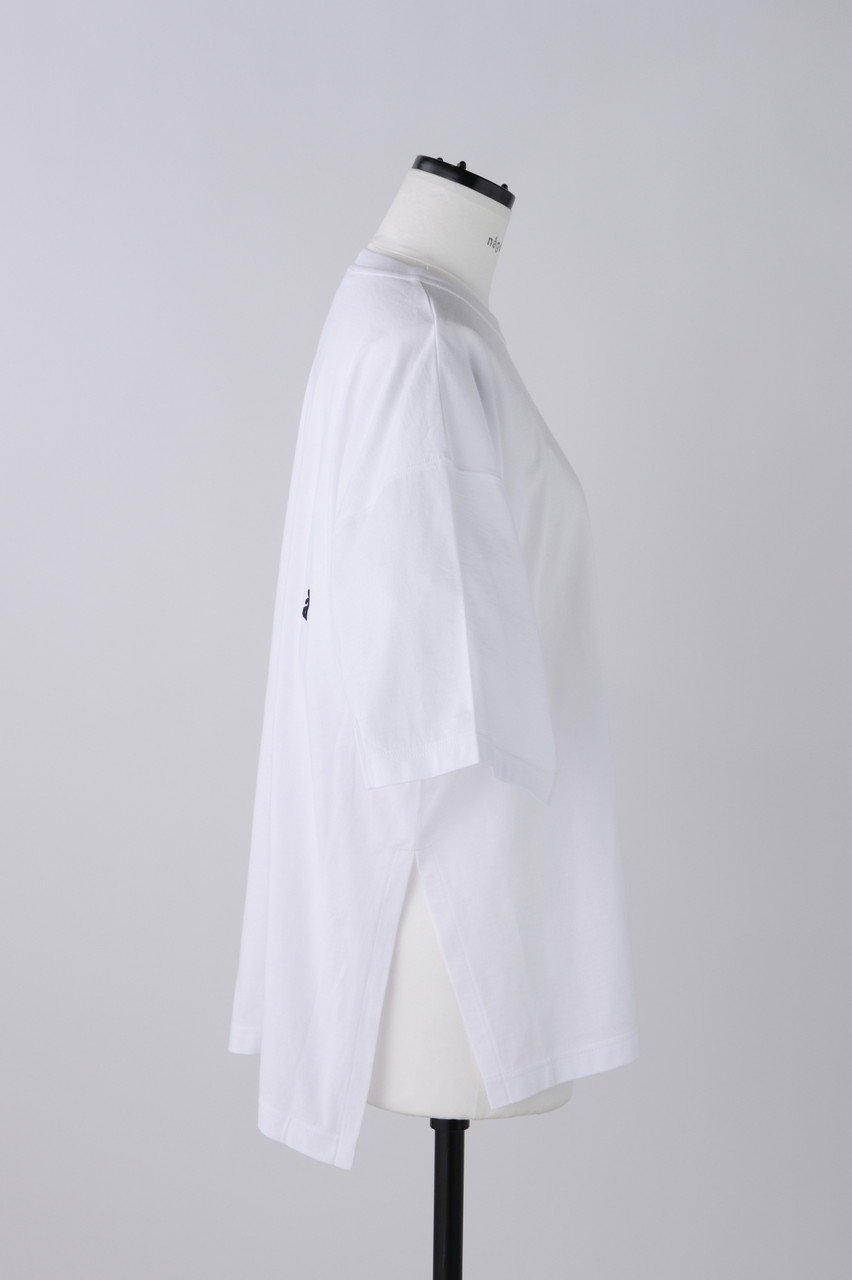 【ナゴンスタンス/nagonstans】のソフト天竺 Sleeve design Tシャツ 大人の最旬トレンドファッション＆コーディネート founy(ファウニー) 　ファッション　Fashion　レディースファッション　Fashion for Women　トップス・カットソー　Cut & Sew Tops　シャツ・ブラウス・オフィスカジュアル　Elegant Blouses & Button-Ups　ロングTシャツ・Tシャツ　Longline T-Shirts & Tees　カットソー・ベーシックTシャツ　Cut-and-Sewn Tops / Stretch Tees & Basics　ショート　Short, Short Length　シンプル　Simple, Minimal　スリット　Slit, Slit Detail　スリーブ　Sleeve, Long Sleeve / Short Sleeve　ベーシック　Basic, Essential　other-4|ID: prp329100004019296 ipo3291000000037005418