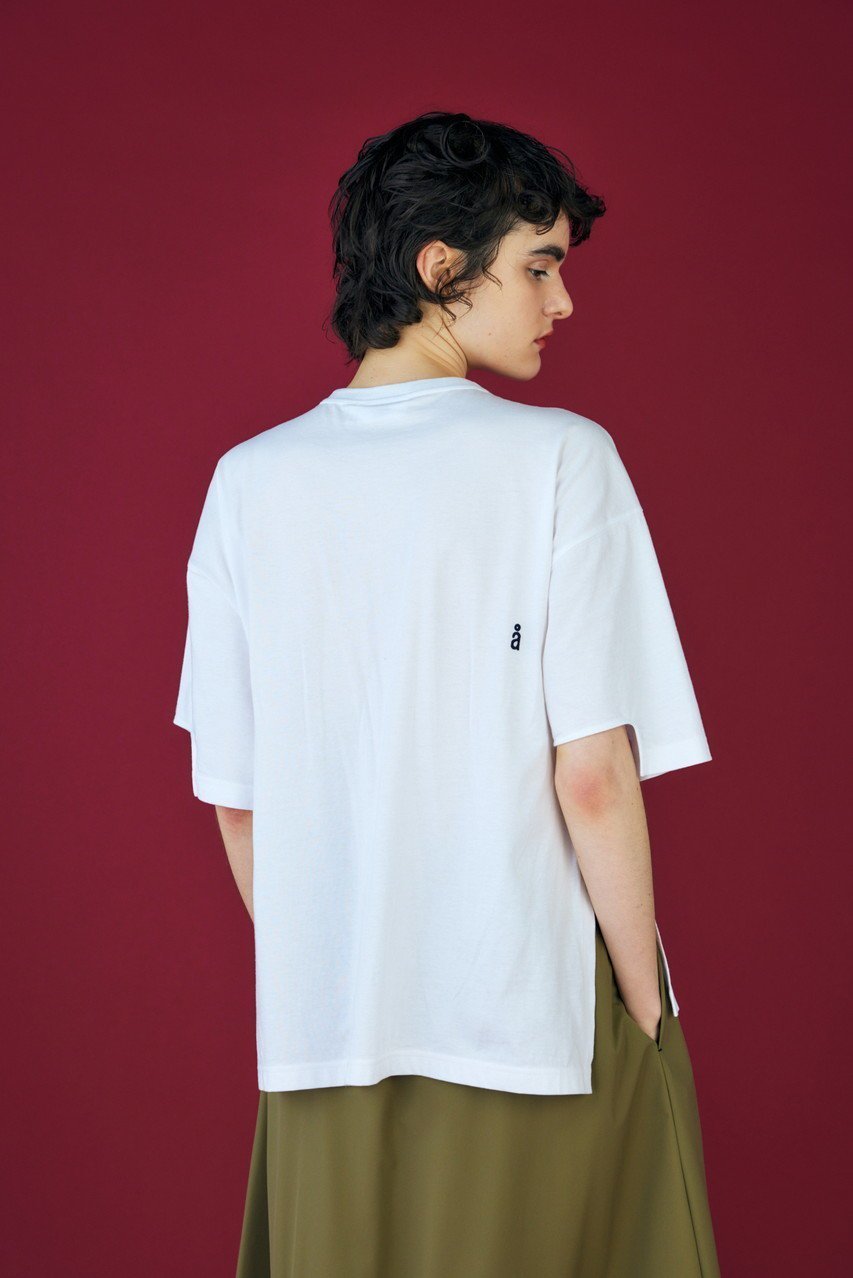 【ナゴンスタンス/nagonstans】のソフト天竺 Sleeve design Tシャツ 大人の最旬トレンドファッション＆コーディネート founy(ファウニー) 　ファッション　Fashion　レディースファッション　Fashion for Women　トップス・カットソー　Cut & Sew Tops　シャツ・ブラウス・オフィスカジュアル　Elegant Blouses & Button-Ups　ロングTシャツ・Tシャツ　Longline T-Shirts & Tees　カットソー・ベーシックTシャツ　Cut-and-Sewn Tops / Stretch Tees & Basics　ショート　Short, Short Length　シンプル　Simple, Minimal　スリット　Slit, Slit Detail　スリーブ　Sleeve, Long Sleeve / Short Sleeve　ベーシック　Basic, Essential　other-7|ID: prp329100004019296 ipo3291000000037005424
