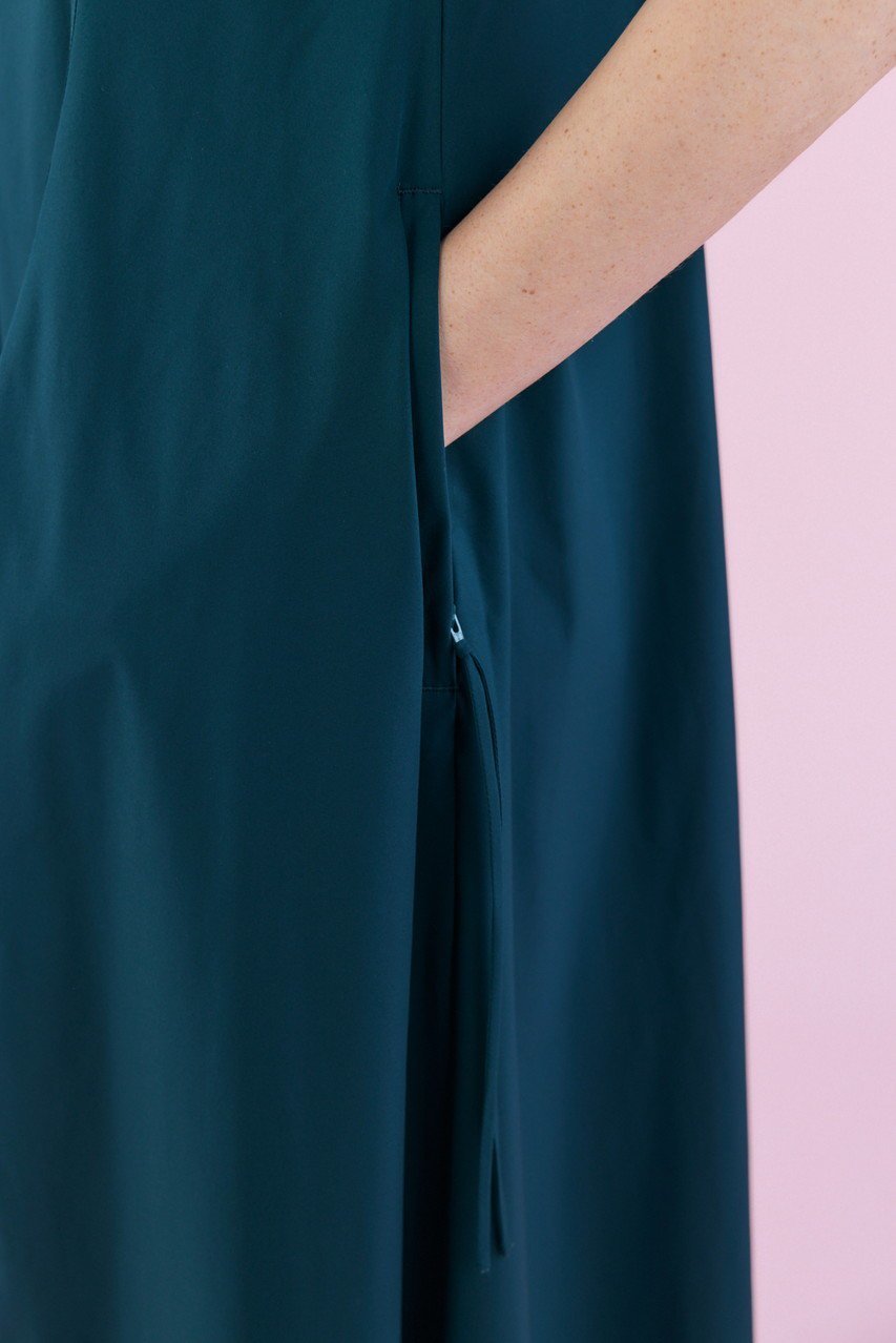 【ナゴンスタンス/nagonstans】のWater Repellentストレッチ ひょうたん DRS/ドレス 人気、トレンドファッション・服の通販 founy(ファニー) 　ファッション　Fashion　レディースファッション　Fashion for Women　ワンピース　Dresses　フォーマル・パーティードレス・結婚式用ドレス　Elegant & Casual Dresses　チュニック　Tunic Tops & Dresses　シェイプ　Shape, Slim Fit　シンプル　Simple, Minimal　ストレッチ　Stretch, Stretchy Fabric　ダブル　Double, Double-Breasted　チュニック　Tunic, Long Top　ドレス　Dress, One-Piece　フレア　Flare, Flared　ポケット　Pocket, Pocket Detail　リボン　Ribbon, Bow　ロング　Long, Long-Length　other-7|ID: prp329100004019301 ipo3291000000036671388