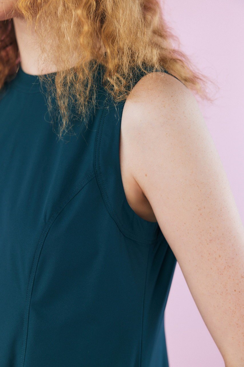 【ナゴンスタンス/nagonstans】のWater Repellentストレッチ ひょうたん DRS/ドレス 人気、トレンドファッション・服の通販 founy(ファニー) 　ファッション　Fashion　レディースファッション　Fashion for Women　ワンピース　Dresses　フォーマル・パーティードレス・結婚式用ドレス　Elegant & Casual Dresses　チュニック　Tunic Tops & Dresses　シェイプ　Shape, Slim Fit　シンプル　Simple, Minimal　ストレッチ　Stretch, Stretchy Fabric　ダブル　Double, Double-Breasted　チュニック　Tunic, Long Top　ドレス　Dress, One-Piece　フレア　Flare, Flared　ポケット　Pocket, Pocket Detail　リボン　Ribbon, Bow　ロング　Long, Long-Length　other-8|ID: prp329100004019301 ipo3291000000036671389