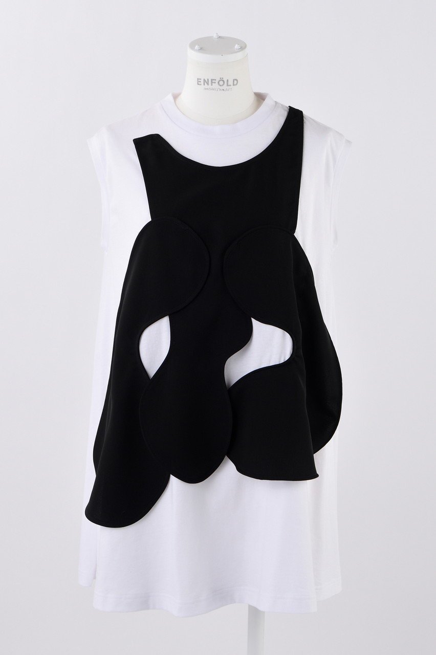 【エンフォルド/ENFOLD】のソフト天竺 サークルドレープベスト T/Tタンクトップ 人気、トレンドファッション・服の通販 founy(ファニー) ファッション Fashion レディースファッション Fashion for Women アウター Coat / Outerwear Collection トップス・カットソー Cut & Sew Tops キャミソール&ノースリーブ Camisoles & Sleeveless Tops シャツ・ブラウス・オフィスカジュアル Elegant Blouses & Button-Ups ロングTシャツ・Tシャツ Longline T-Shirts & Tees ベスト&ジレ / 重ね着スタイル Vests & Gilets カットソー・ベーシックTシャツ Cut-and-Sewn Tops / Stretch Tees & Basics カッティング Cutting Detail キャミソール Camisole, Spaghetti Strap Top セットアップ Set-Up, Coordinated Outfit タンク Tank Top, Sleeveless Top ドッキング Docking, Mixed Material ドレープ Drape, Draping Fabric ベスト Vest, Waistcoat ベーシック Basic, Essential other-1|ID: prp329100004019303 ipo3291000000032924089