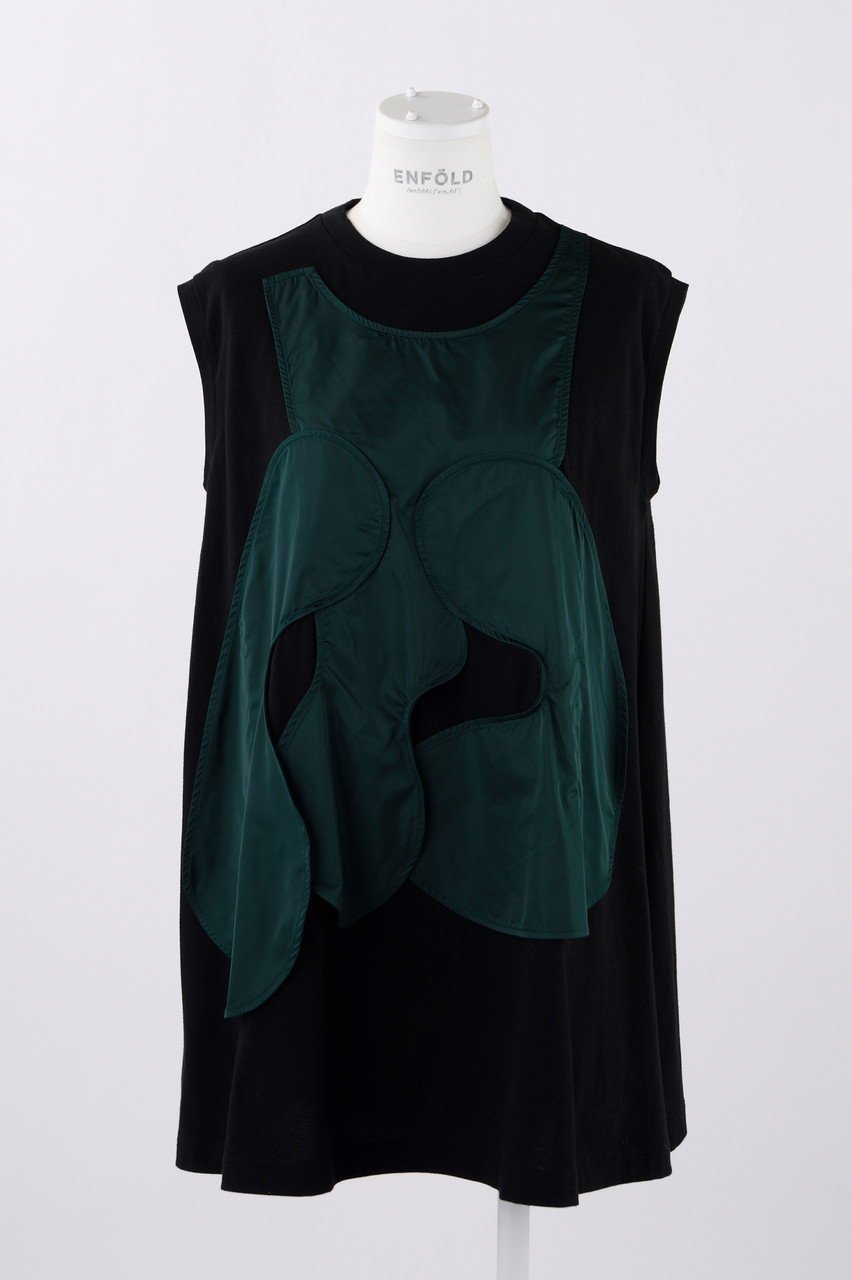 【エンフォルド/ENFOLD】のソフト天竺 サークルドレープベスト T/Tタンクトップ インテリア・キッズ・メンズ・レディースファッション・服の通販 founy(ファニー) ファッション Fashion レディースファッション Fashion for Women アウター Coat / Outerwear Collection トップス・カットソー Cut & Sew Tops キャミソール&ノースリーブ Camisoles & Sleeveless Tops シャツ・ブラウス・オフィスカジュアル Elegant Blouses & Button-Ups ロングTシャツ・Tシャツ Longline T-Shirts & Tees ベスト&ジレ / 重ね着スタイル Vests & Gilets カットソー・ベーシックTシャツ Cut-and-Sewn Tops / Stretch Tees & Basics カッティング Cutting Detail キャミソール Camisole, Spaghetti Strap Top セットアップ Set-Up, Coordinated Outfit タンク Tank Top, Sleeveless Top ドッキング Docking, Mixed Material ドレープ Drape, Draping Fabric ベスト Vest, Waistcoat ベーシック Basic, Essential ダークグリーン|ID: prp329100004019303 ipo3291000000032924110