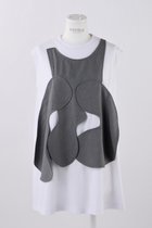 【エンフォルド/ENFOLD】のソフト天竺 サークルドレープベスト T/Tタンクトップ 人気、トレンドファッション・服の通販 founy(ファニー) ファッション Fashion レディースファッション Fashion for Women アウター Coat / Outerwear Collection トップス・カットソー Cut & Sew Tops キャミソール&ノースリーブ Camisoles & Sleeveless Tops シャツ・ブラウス・オフィスカジュアル Elegant Blouses & Button-Ups ロングTシャツ・Tシャツ Longline T-Shirts & Tees ベスト&ジレ / 重ね着スタイル Vests & Gilets カットソー・ベーシックTシャツ Cut-and-Sewn Tops / Stretch Tees & Basics カッティング Cutting Detail キャミソール Camisole, Spaghetti Strap Top セットアップ Set-Up, Coordinated Outfit タンク Tank Top, Sleeveless Top ドッキング Docking, Mixed Material ドレープ Drape, Draping Fabric ベスト Vest, Waistcoat ベーシック Basic, Essential thumbnail トップグレー|ID: prp329100004019303 ipo3291000000032924118
