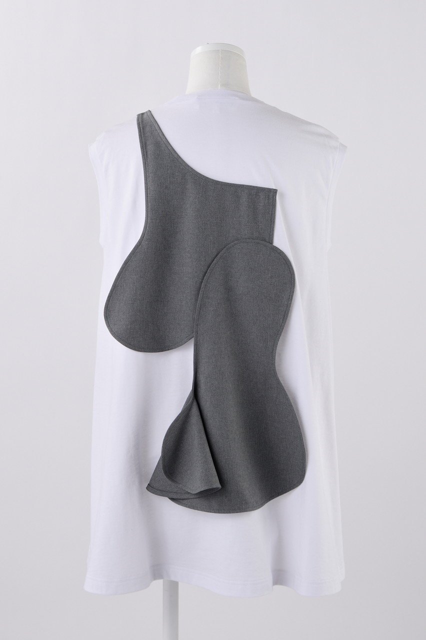 【エンフォルド/ENFOLD】のソフト天竺 サークルドレープベスト T/Tタンクトップ 人気、トレンドファッション・服の通販 founy(ファニー) ファッション Fashion レディースファッション Fashion for Women アウター Coat / Outerwear Collection トップス・カットソー Cut & Sew Tops キャミソール&ノースリーブ Camisoles & Sleeveless Tops シャツ・ブラウス・オフィスカジュアル Elegant Blouses & Button-Ups ロングTシャツ・Tシャツ Longline T-Shirts & Tees ベスト&ジレ / 重ね着スタイル Vests & Gilets カットソー・ベーシックTシャツ Cut-and-Sewn Tops / Stretch Tees & Basics カッティング Cutting Detail キャミソール Camisole, Spaghetti Strap Top セットアップ Set-Up, Coordinated Outfit タンク Tank Top, Sleeveless Top ドッキング Docking, Mixed Material ドレープ Drape, Draping Fabric ベスト Vest, Waistcoat ベーシック Basic, Essential other-3|ID: prp329100004019303 ipo3291000000032924136