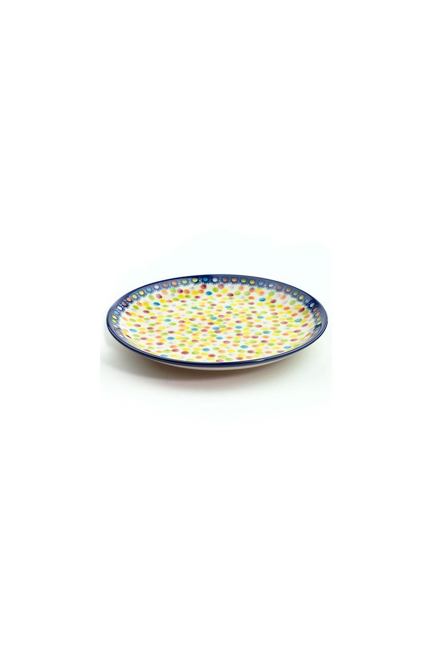 【ポーリッシュポタリー/Polish Pottery / GOODS】の平皿φ19cm インテリア・キッズ・メンズ・レディースファッション・服の通販 founy(ファニー) カラフル Colorful Design シンプル Simple, Minimal テーブル Table, Dining Table パターン Pattern, Design Print プレート Plate, Dish ランダム Random, Irregular ワーク Workwear, Utility Style 皿 Plate, Dish ホーム・キャンプ・アウトドア・お取り寄せ Home Living / Home & Lifestyle / Camping Gear / Outdoor Camping キッチン・ダイニング Kitchen & Dining Essentials. Stylish & Functional Tableware キッチン家電・キッチン用品 Kitchen Appliances & Tools -|ID: prp329100004019354 ipo3291000000035447785