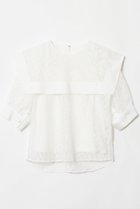 【アルアバイル/allureville】のレーススクエアカラーブラウス 人気、トレンドファッション・服の通販 founy(ファニー) ファッション Fashion レディースファッション WOMEN トップス・カットソー Tops/Tshirt シャツ/ブラウス Shirts/Blouses カッティング Cutting キャミソール Camisole ショート Short スリーブ Sleeve フェミニン Feminine レース Race thumbnail オフホワイト|ID: prp329100004019388 ipo3291000000026649962