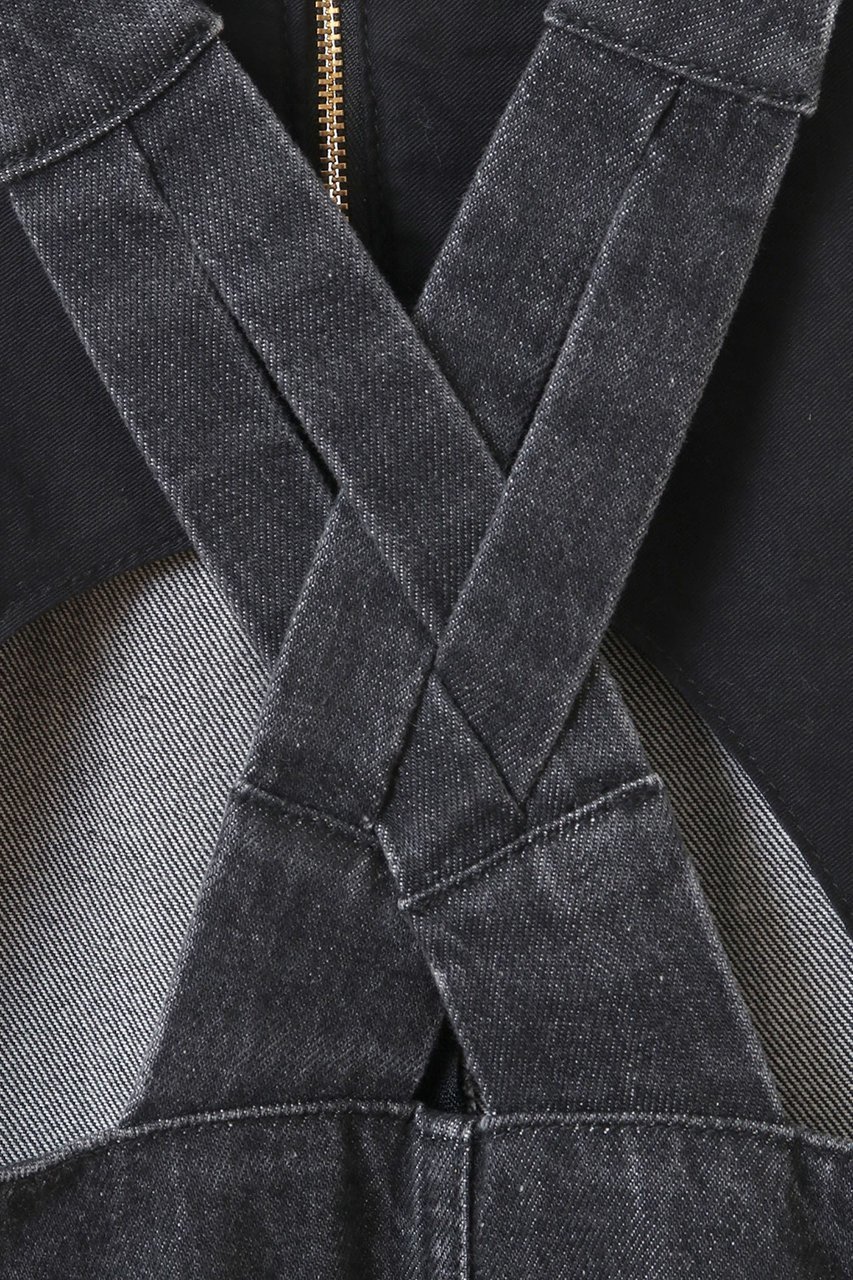 【カレンテージ/CURRENTAGE】のローバックスタイルオーバーオール 人気、トレンドファッション・服の通販 founy(ファニー) 　ファッション　Fashion　レディースファッション　Fashion for Women　パンツ　Pants & Trousers　バッグ　Bags　シンプル　Simple, Minimal　デニム　Denim, Jeans Material　フロント　Front, Front Design　other-7|ID: prp329100004019390 ipo3291000000035681260