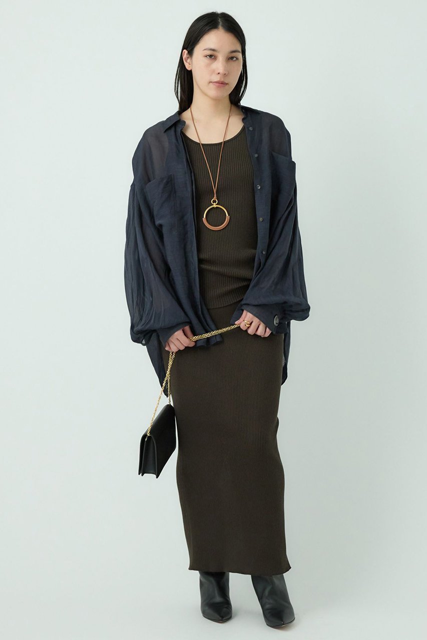 【カオス/Chaos】のランフォートブラウス 人気、トレンドファッション・服の通販 founy(ファニー) 　ファッション　Fashion　レディースファッション　Fashion for Women　トップス・カットソー　Cut & Sew Tops　シャツ・ブラウス・オフィスカジュアル　Elegant Blouses & Button-Ups　スリーブ　Sleeve, Long Sleeve / Short Sleeve　フォルム　Silhouette, Form　ロング　Long, Long-Length　other-3|ID: prp329100004019393 ipo3291000000032905577