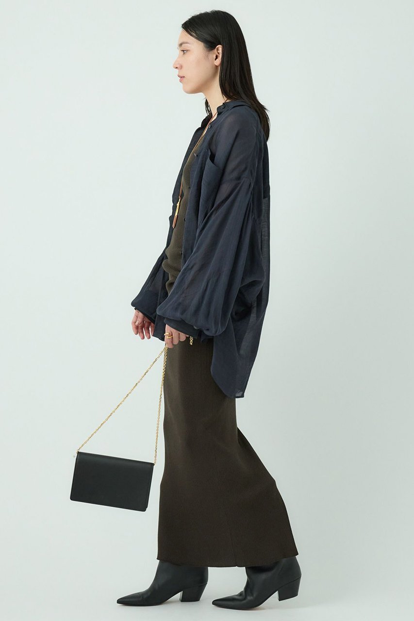 【カオス/Chaos】のランフォートブラウス 人気、トレンドファッション・服の通販 founy(ファニー) 　ファッション　Fashion　レディースファッション　Fashion for Women　トップス・カットソー　Cut & Sew Tops　シャツ・ブラウス・オフィスカジュアル　Elegant Blouses & Button-Ups　スリーブ　Sleeve, Long Sleeve / Short Sleeve　フォルム　Silhouette, Form　ロング　Long, Long-Length　other-4|ID: prp329100004019393 ipo3291000000032905580