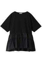 【プルミエ アロンディスモン/1er Arrondissement】のコットンポンチ×タフタトップス ブラック|ID: prp329100004019394 ipo3291000000032926417