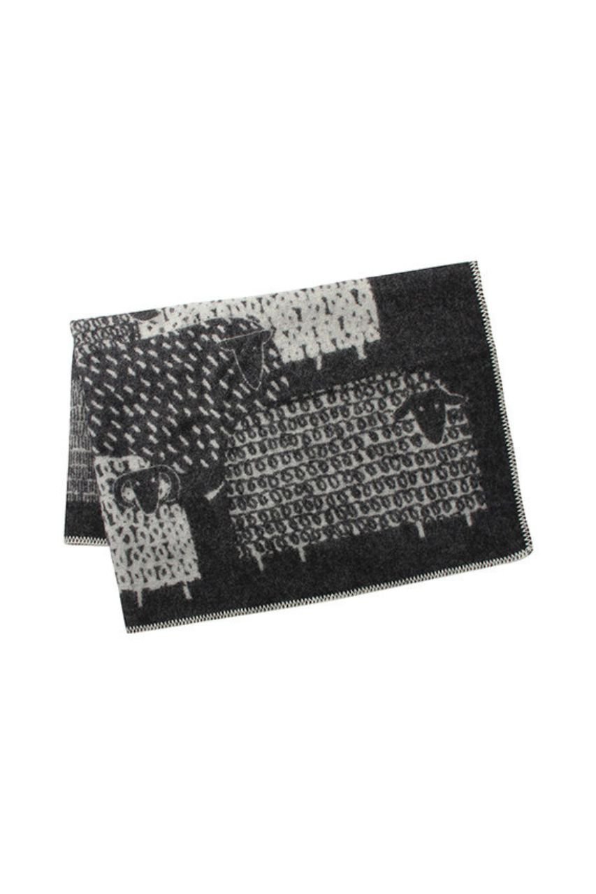 【ラプアン カンクリ/LAPUAN KANKURIT / GOODS】のPAKAPAAT ブランケット インテリア・キッズ・メンズ・レディースファッション・服の通販 founy(ファニー) 　ブランケット　Blanket, Throw Blanket　防寒　Cold Protection, Winter-Ready　ブラック×ホワイト|ID: prp329100004019432 ipo3291000000035755140