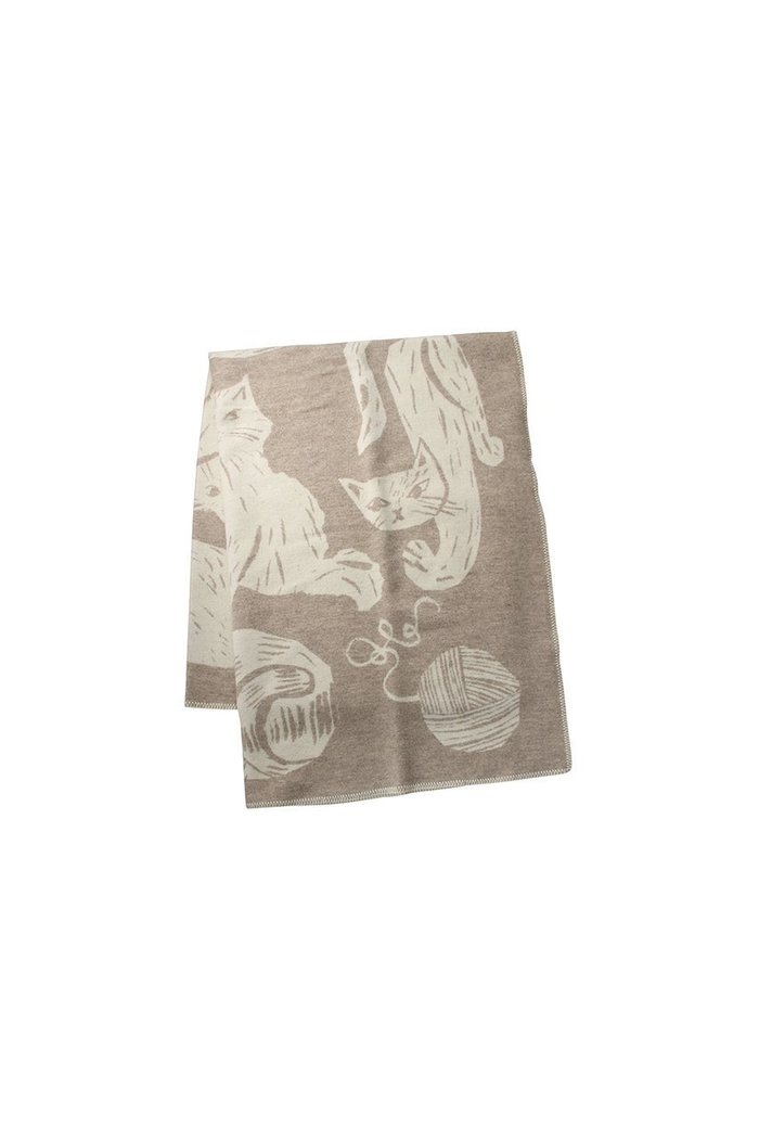 【ラプアン カンクリ/LAPUAN KANKURIT / GOODS】のKISSANPAIVAT blanket インテリア・キッズ・メンズ・レディースファッション・服の通販 founy(ファニー) https://founy.com/ ネコ Cat, Feline Motif ブランケット Blanket, Throw Blanket 羽織 Haori, Light Jacket |ID: prp329100004019436 ipo3291000000032257559