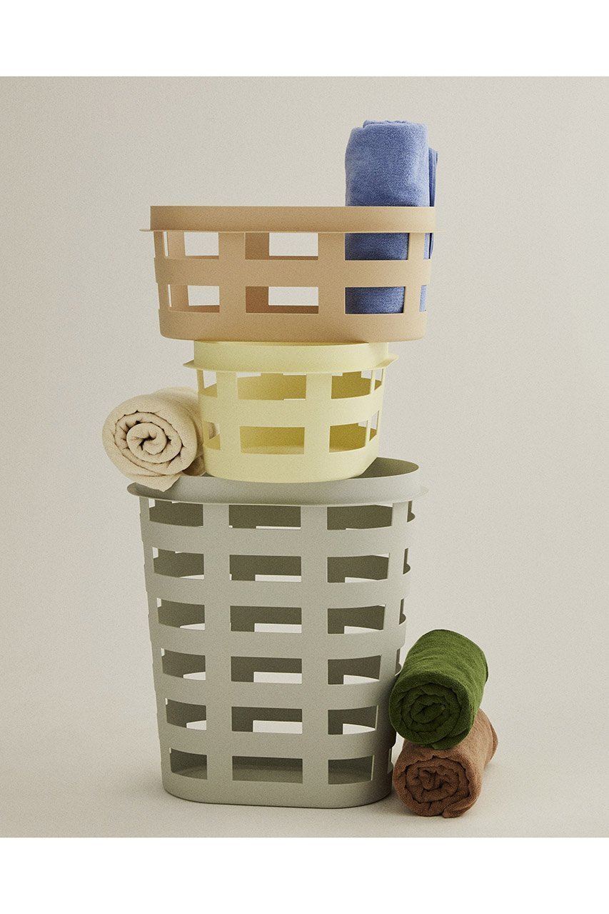 【ヘイ/HAY / GOODS】のLAUNDRY BASKET L 人気、トレンドファッション・服の通販 founy(ファニー) 　シンプル　Simple, Minimal　バスケット　Basket, Basket Bag　フランス　France, French　再入荷　Restock / Back in Stock　卒業式　Graduation Ceremony　other-2|ID: prp329100004019449 ipo3291000000031449267