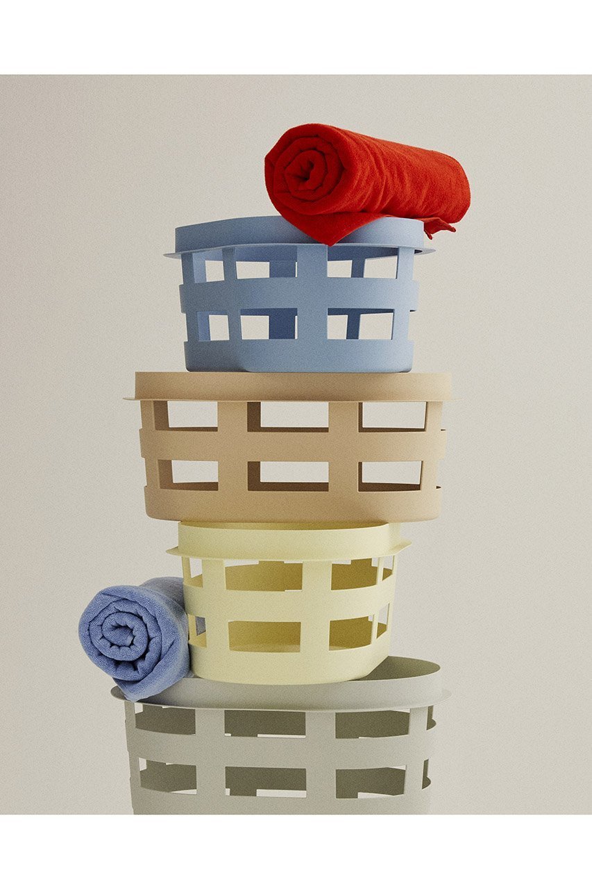 【ヘイ/HAY / GOODS】のLAUNDRY BASKET L 人気、トレンドファッション・服の通販 founy(ファニー) 　シンプル　Simple, Minimal　バスケット　Basket, Basket Bag　フランス　France, French　再入荷　Restock / Back in Stock　卒業式　Graduation Ceremony　other-3|ID: prp329100004019449 ipo3291000000031449268