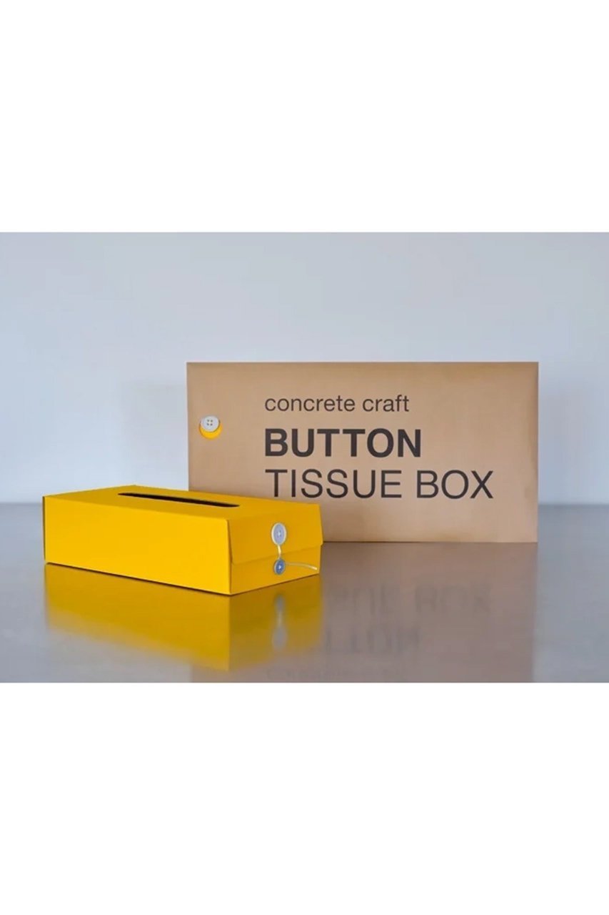 【クラフトワン/craft_one / GOODS】のButton Tissue Box / concrete craft 人気、トレンドファッション・服の通販 founy(ファニー) おすすめ Recommended / Our Picks イラスト Illustration ギフト プレゼント Gift / Present シンプル Simple, Minimal ボックス Boxy, Box Shape other-6|ID: prp329100004019459 ipo3291000000031449323