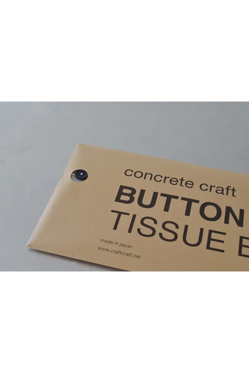 【クラフトワン/craft_one / GOODS】のButton Tissue Box / concrete craft 人気、トレンドファッション・服の通販 founy(ファニー) 　おすすめ　Recommended / Our Picks　イラスト　Illustration　ギフト プレゼント　Gift / Present　シンプル　Simple, Minimal　ボックス　Boxy, Box Shape　other-5|ID: prp329100004019459 ipo3291000000036095503