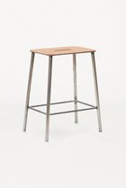 【フラマ/FRAMA / GOODS】のアダム スツール ロースチール/ナチュラルレザー H50【メーカー取り寄せ】 人気、トレンドファッション・服の通販 founy(ファニー) シンプル Simple, Minimal スタンド Stand Collar, Upright Stand フラット Flat, Flat Shoes thumbnail -|ID: prp329100004019659 ipo3291000000036176579
