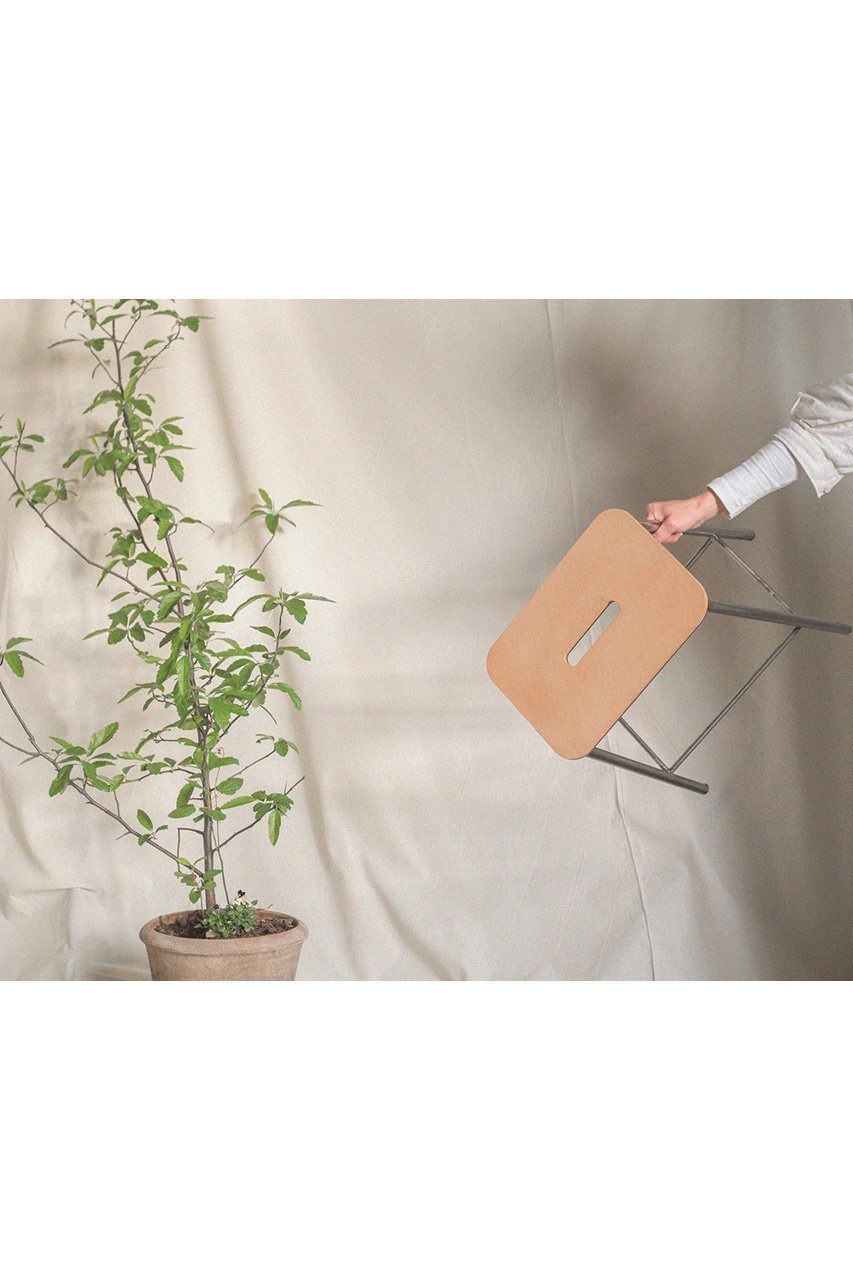 【フラマ/FRAMA / GOODS】のアダム スツール ロースチール/ナチュラルレザー H50【メーカー取り寄せ】 人気、トレンドファッション・服の通販 founy(ファニー) 　シンプル　Simple, Minimal　スタンド　Stand Collar, Upright Stand　フラット　Flat, Flat Shoes　other-4|ID: prp329100004019659 ipo3291000000036176583