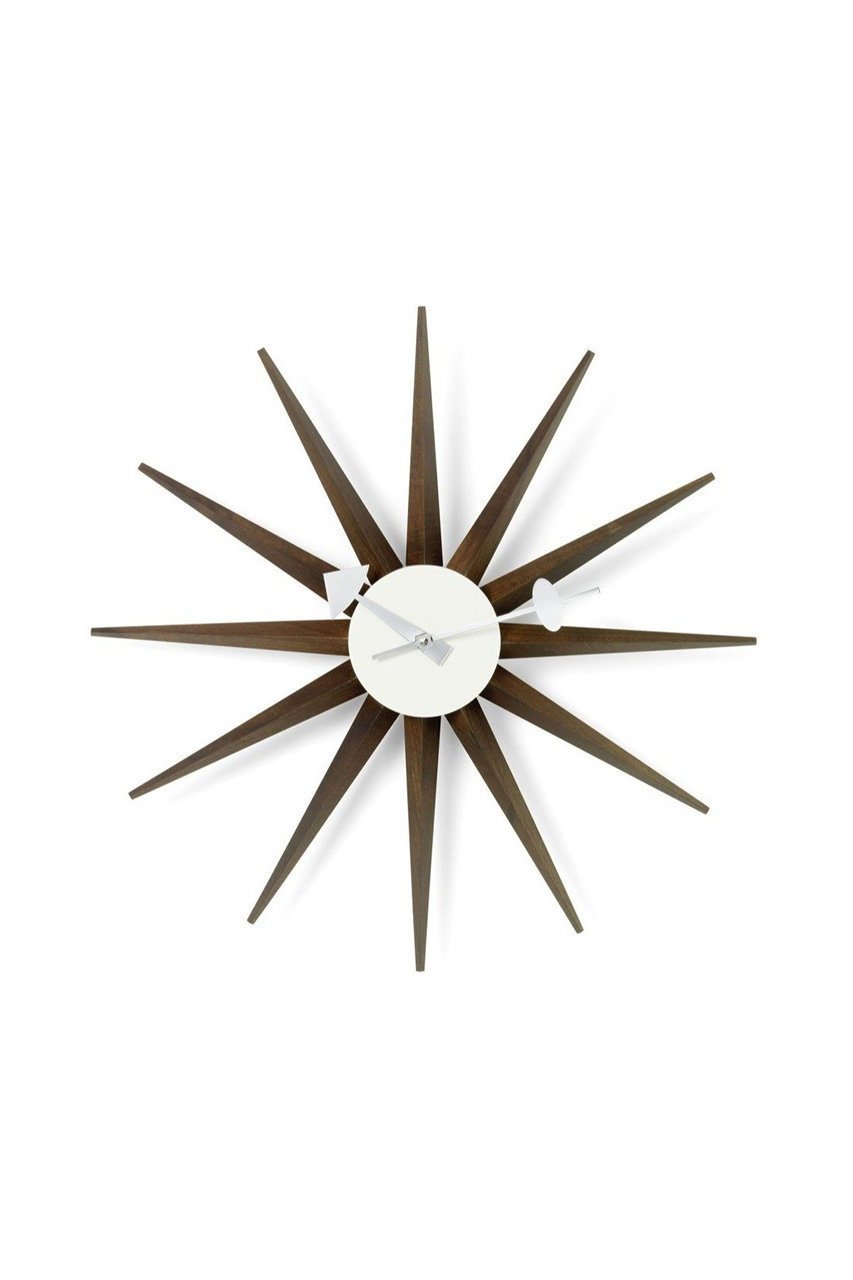 【ヴィトラ/Vitra / GOODS】のサンバースト クロック インテリア・キッズ・メンズ・レディースファッション・服の通販 founy(ファニー) 　時計　Watch, Wristwatch　ウォルナット|ID: prp329100004019687 ipo3291000000035907182