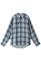 【アウターノウン/OUTERKNOWN / MEN】の【MEN】THE SLOWDOWN チェックシャツ ブルー|ID: prp329100004020576 ipo3291000000036059936