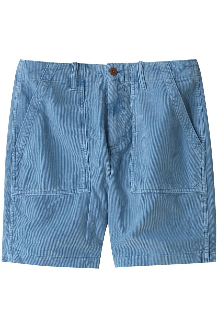 【アウターノウン/OUTERKNOWN / MEN】の【MEN】SEVENTYSEVEN コーデュロイユーティリティーショーツ インテリア・キッズ・メンズ・レディースファッション・服の通販 founy(ファニー) ファッション Fashion メンズファッション Fashion for Men ボトムス Bottoms ハーフパンツ・ショートパンツ Shorts & Half Pants コーデュロイ Corduroy, Cord Fabric ショート Short, Short Length モダン Modern, Contemporary ヴィンテージ Vintage Style 夏 Summer 軽量 Lightweight, Ultra Light ブルー|ID: prp329100004020579 ipo3291000000035401853