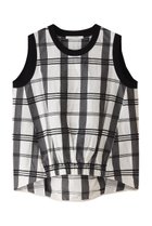 【プレインピープル/PLAIN PEOPLE】のギャザープルオーバー 人気、トレンドファッション・服の通販 founy(ファニー) ファッション Fashion レディースファッション Fashion for Women トップス・カットソー Cut & Sew Tops キャミソール&ノースリーブ Camisoles & Sleeveless Tops シャツ・ブラウス・オフィスカジュアル Elegant Blouses & Button-Ups カジュアルプルオーバー・ニットトップス Pullovers & Knit Tops / Casual Pullovers ギャザー Gathered, Ruffled ノースリーブ Sleeveless, No-Sleeve バランス Balance, Style Balance バルーン Balloon, Balloon Silhouette フロント Front, Front Design エレガント 上品 Elegant 無地 Plain, Solid Color thumbnail チェック|ID: prp329100004020581 ipo3291000000032891105
