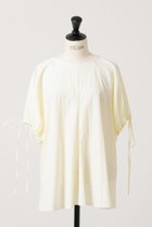 【デザイン ワークス/DESIGN WORKS】のリボンスリーブブラウス 人気、トレンドファッション・服の通販 founy(ファニー) ファッション Fashion レディースファッション Fashion for Women トップス・カットソー Cut & Sew Tops シャツ・ブラウス・オフィスカジュアル Elegant Blouses & Button-Ups エアリー Airy Texture エレガント 上品 Elegant ギャザー Gathered, Ruffled シアー Sheer, See-Through ショート Short, Short Length スリーブ Sleeve, Long Sleeve / Short Sleeve バルーン Balloon, Balloon Silhouette リボン Ribbon, Bow thumbnail オフホワイト|ID: prp329100004020600 ipo3291000000034956031