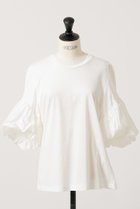 【デザイン ワークス/DESIGN WORKS】のバルーンスリーブTシャツ ホワイト|ID: prp329100004020601 ipo3291000000032916759
