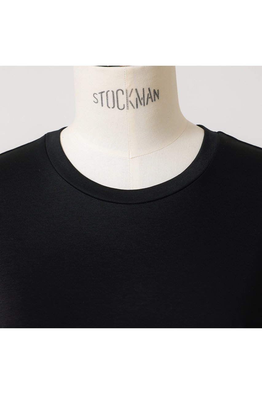 【デザイン ワークス/DESIGN WORKS】のタフタコンビボリュームワンピース 人気、トレンドファッション・服の通販 founy(ファニー) 　ファッション　Fashion　レディースファッション　WOMEN　ワンピース　Dress　チュニック　Tunic　ジャージー　Jersey　タフタ　Taffeta　チュニック　Tunic　ドッキング　Docking　ロング　Long　夏　Summer　other-4|ID: prp329100004020602 ipo3291000000031446748