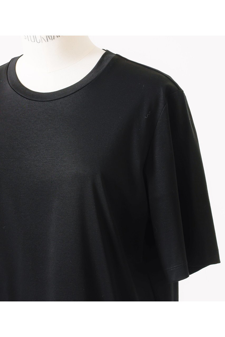 【デザイン ワークス/DESIGN WORKS】のタフタコンビボリュームワンピース 人気、トレンドファッション・服の通販 founy(ファニー) 　ファッション　Fashion　レディースファッション　WOMEN　ワンピース　Dress　チュニック　Tunic　ジャージー　Jersey　タフタ　Taffeta　チュニック　Tunic　ドッキング　Docking　ロング　Long　夏　Summer　other-5|ID: prp329100004020602 ipo3291000000031446750