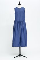 【デザイン ワークス/DESIGN WORKS】のシャンブレーウエスト切替えワンピース インディゴ|ID: prp329100004020603 ipo3291000000032897954