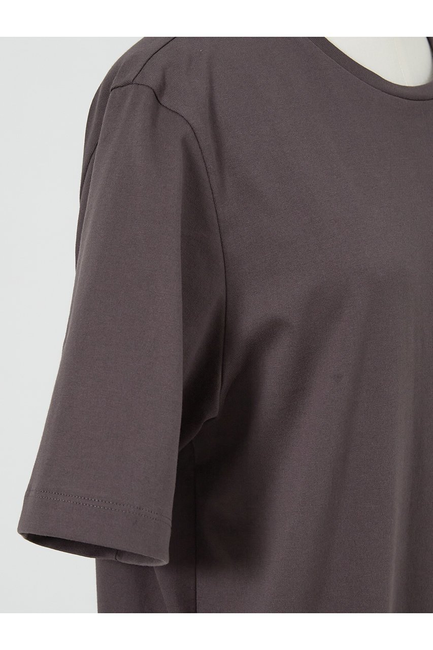 【デザイン ワークス/DESIGN WORKS】のサイドスリット半袖ワンピース 人気、トレンドファッション・服の通販 founy(ファニー) 　ファッション　Fashion　レディースファッション　Fashion for Women　ワンピース　Dresses　チュニック　Tunic Tops & Dresses　イレギュラーヘム　Irregular Hem　シンプル　Simple, Minimal　スリット　Slit, Slit Detail　チュニック　Tunic, Long Top　半袖　Short Sleeve, Half Sleeve　other-5|ID: prp329100004020604 ipo3291000000034954685